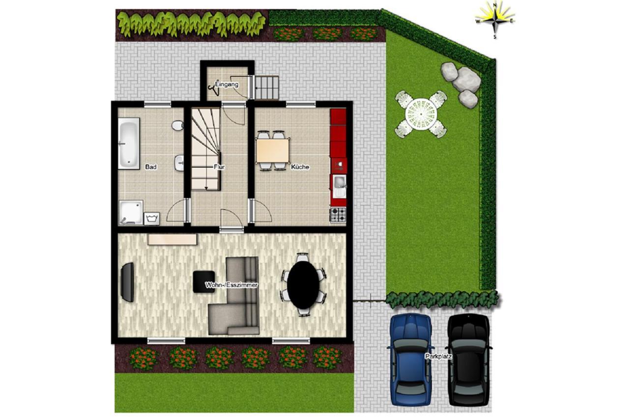 Ferienhaus Halbritter Pouch Kültér fotó