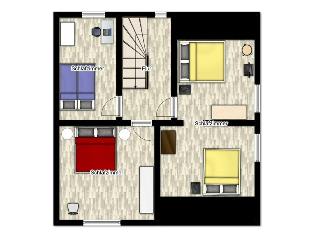 Ferienhaus Halbritter Pouch Kültér fotó